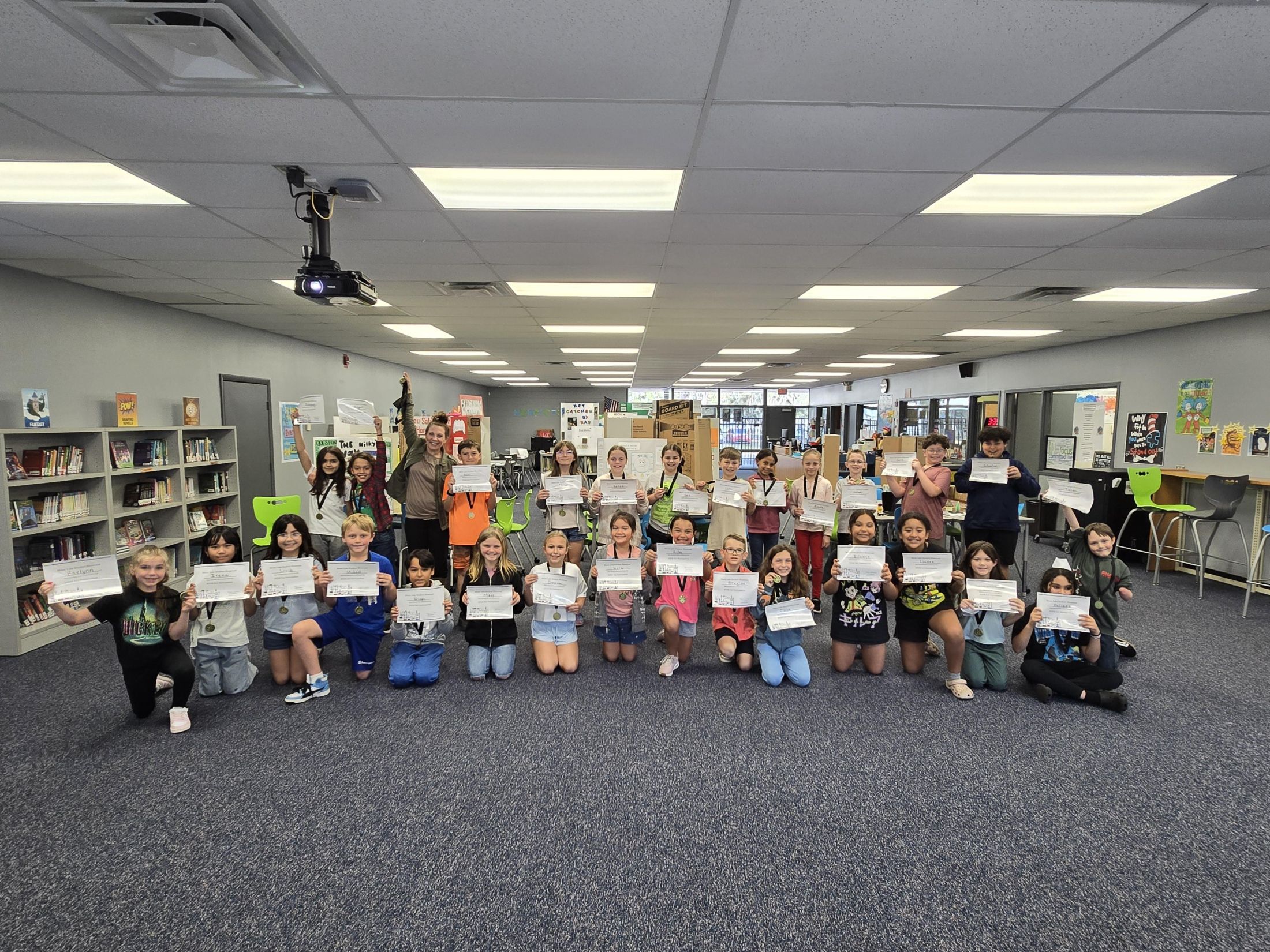 science fair participants - <p>Moon Lake Elementary</p>